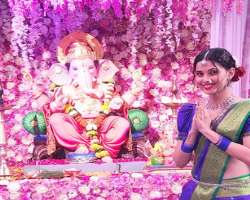 The actress often shares pictures of several Indian Gods which gives a hint that the actress is religious minded.